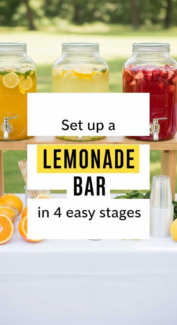 Set Up A Lemonade Bar In 4 Easy Stages 6a06c93046c38