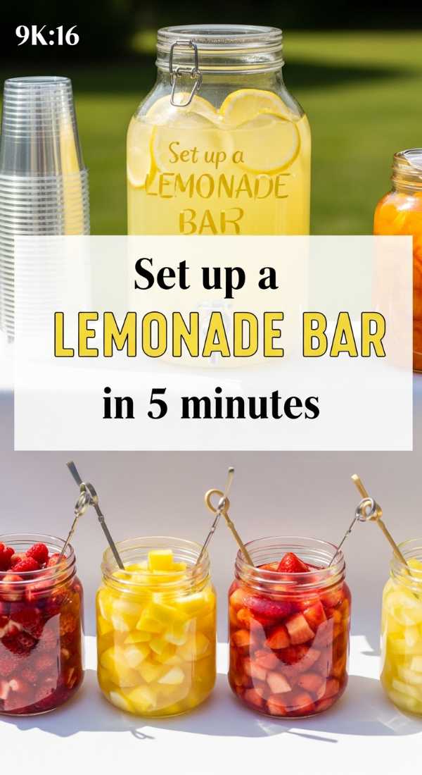 Set Up A Lemonade Bar In 5 Minutes 6a070b684cd18