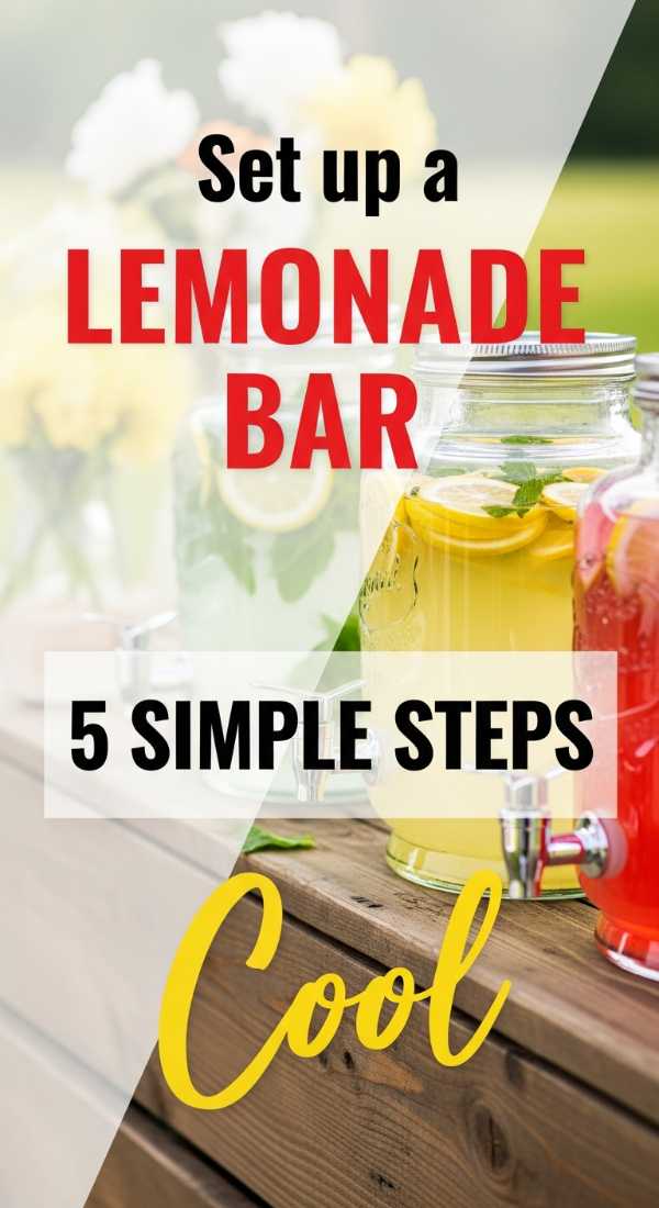 Set Up A Lemonade Bar In 5 Simple Steps 6a002e41d83ef