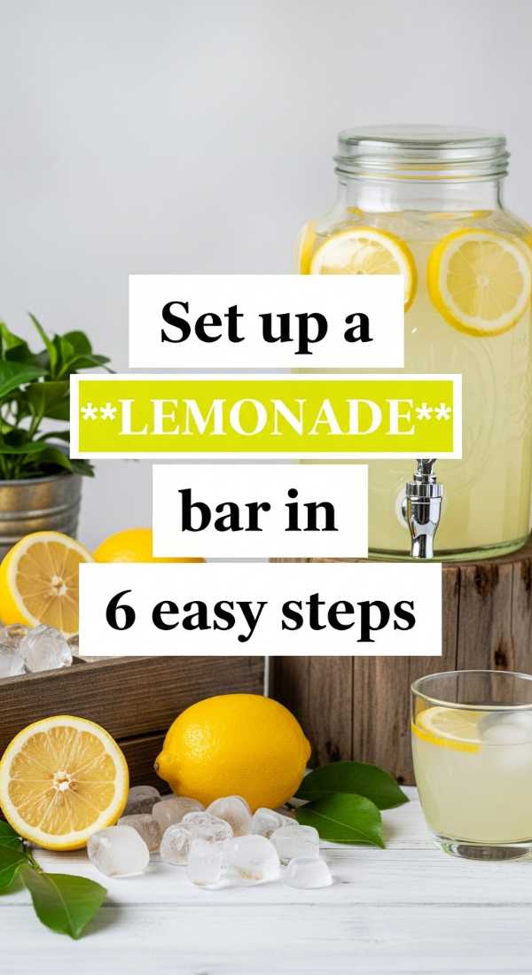 Set Up A Lemonade Bar In 6 Easy Steps 6a06c21d03ebf