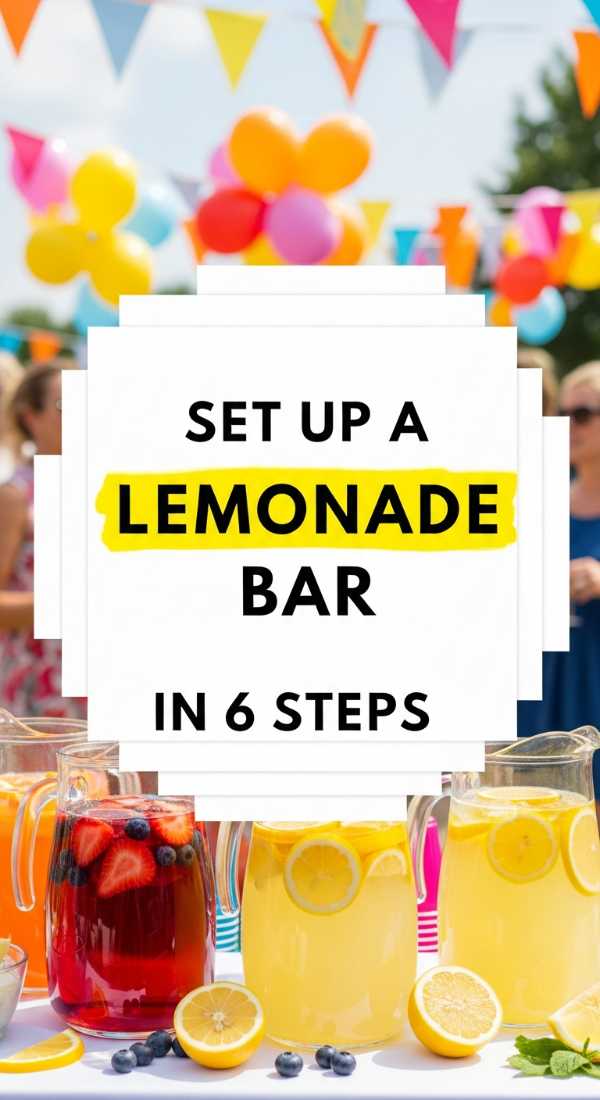 Set Up A Lemonade Bar In 6 Steps 6a06bc6791d7c