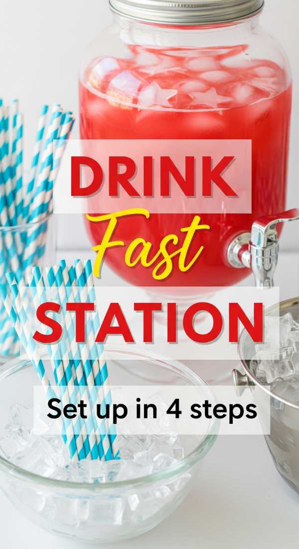 Set Up A Patriotic Drink Station In 4 Fast Steps 6a0572c48acd3