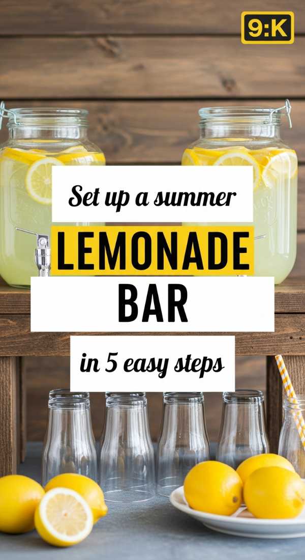 Set Up A Summer Lemonade Bar In 5 Easy Steps 6a070376410a4