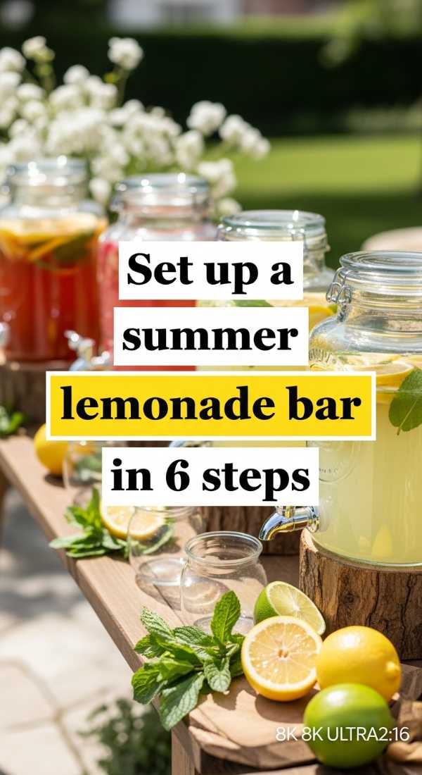 Set Up A Summer Lemonade Bar In 6 Steps 6a06c2134d0bb