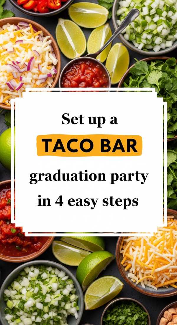 Host the Best Bash Ever: The Complete Summer Party Playbook Set Up A Taco Bar Graduation Party In 4 Easy Steps 6a0de75e164e6