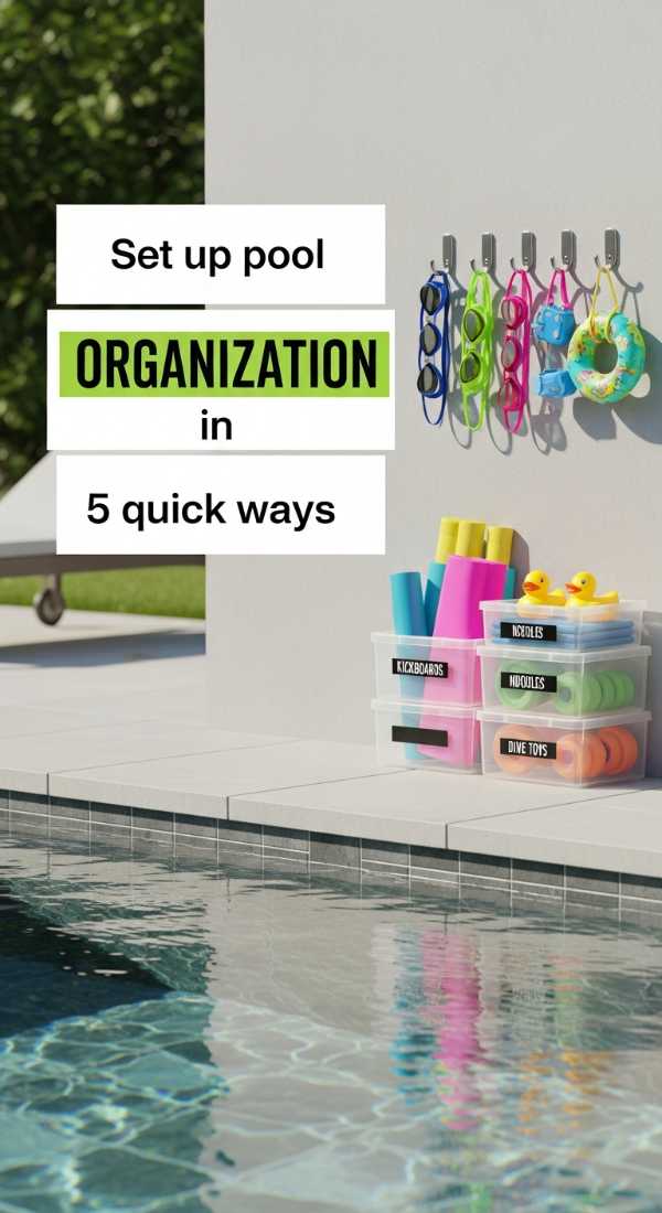 Set Up Pool Organization In 5 Quick Ways 69f4858b39386