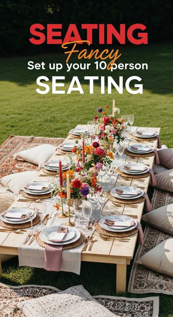 Set Up Your 10 Person Floor Seating Arrangement 6a0db3e18d706