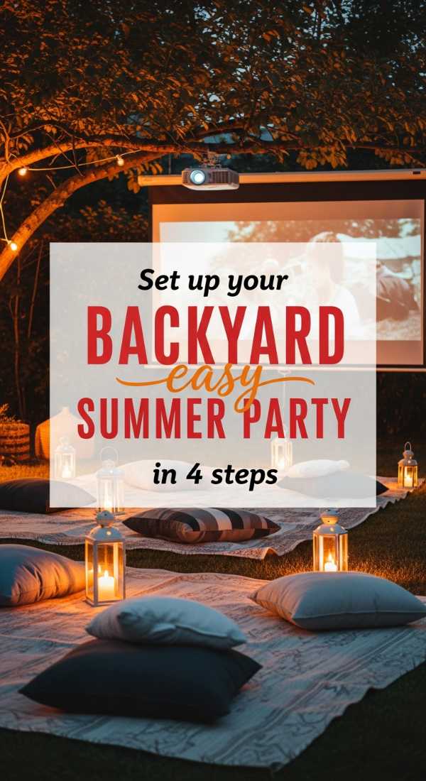 Spritz, Pasta, and Party: Hosting the Ultimate Italian Summer Celebration Set Up Your Backyard Summer Party In 4 Steps 6a157b3564a8c