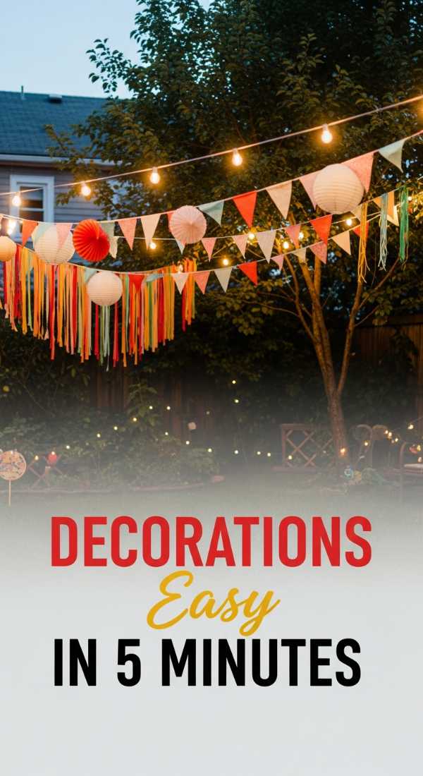 From Grill to Chill: The Essential Checklist for Outdoor Hosting Set Up Your Outdoor Party Decorations In 5 Minutes 6a157c9f99b8e