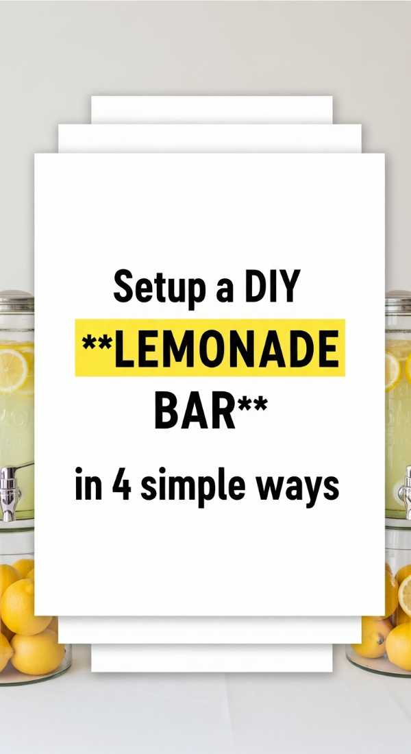 Setup A Diy Lemonade Bar In 4 Simple Ways 6a06c3b4ae869
