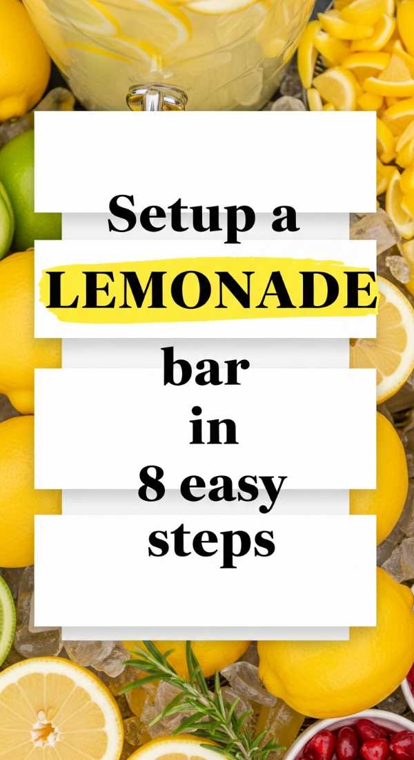 Setup A Lemonade Bar In 8 Easy Steps 6a06cbf4f123b