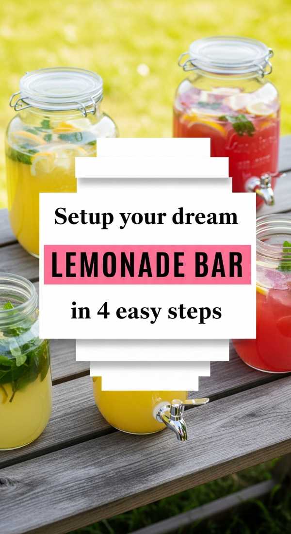 Setup Your Dream Lemonade Bar In 4 Easy Steps 6a06c1f8ca663