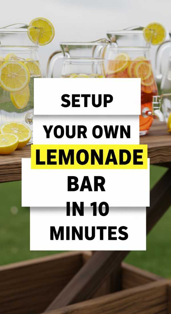 Setup Your Own Lemonade Bar In 10 Minutes 6a06feb6cf6d3