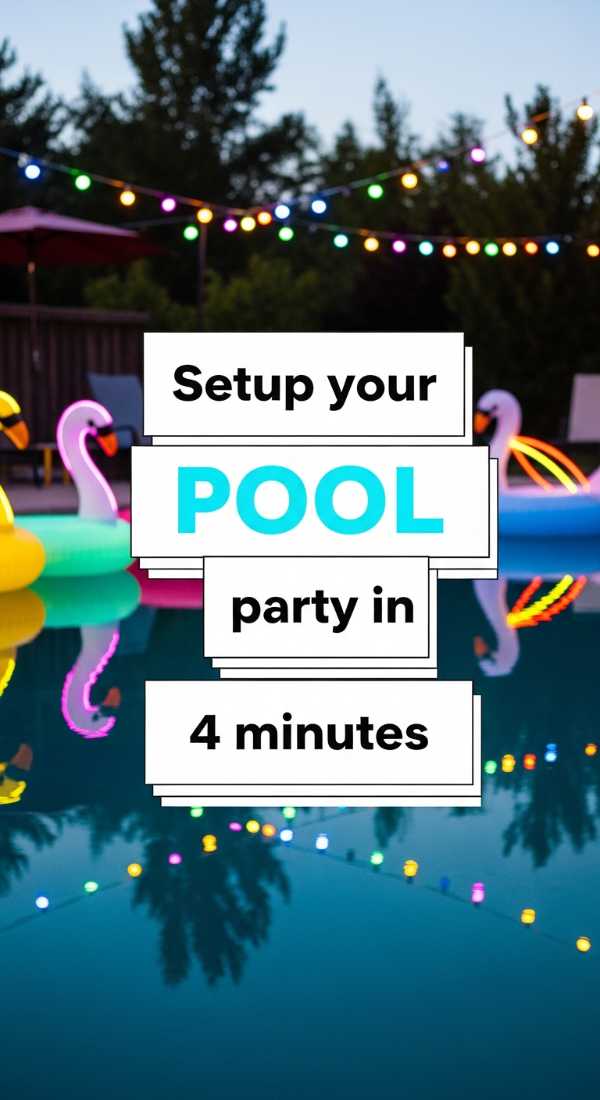 Setup Your Pool Party In 4 Minutes 69f87159a82eb