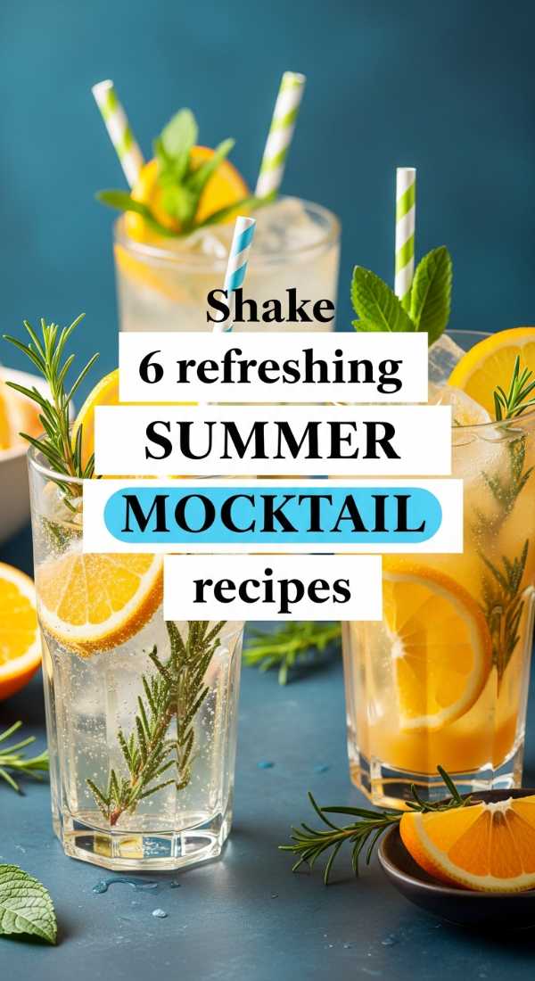 Shake 6 Refreshing Summer Mocktail Recipes 6a06c3a81c177