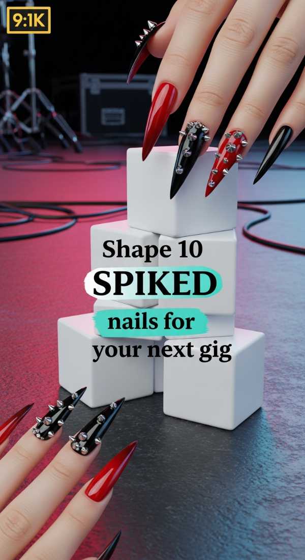 Shape 10 Spiked Nails For Your Next Gig 6a058ddf177e9