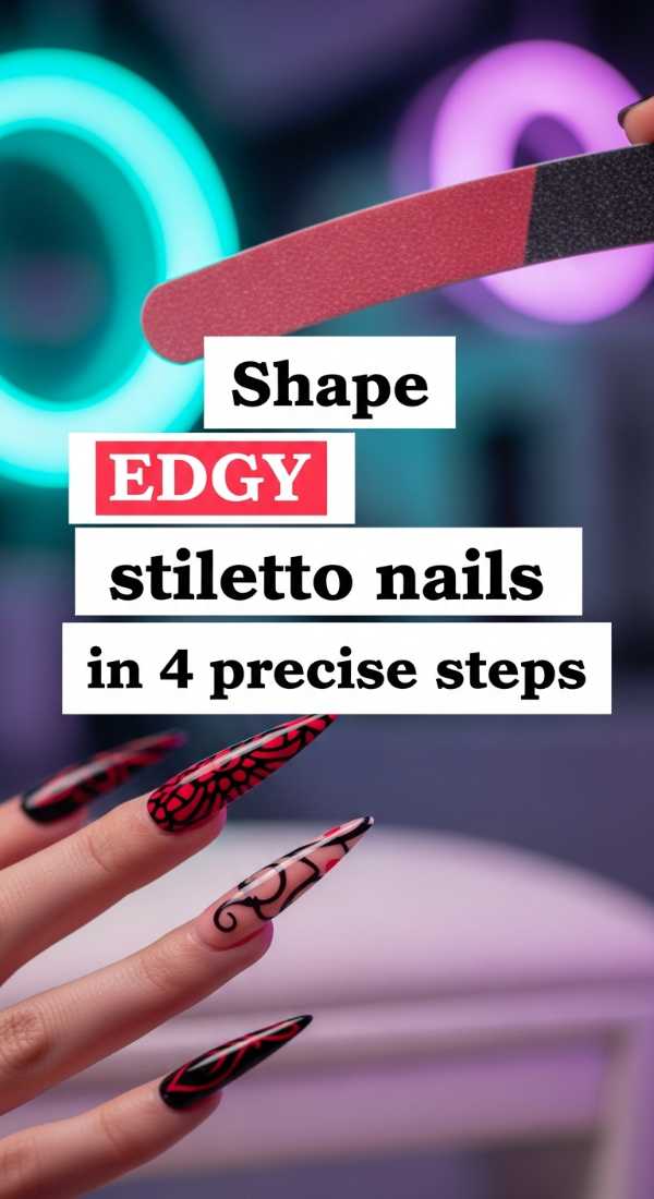 Shape Edgy Stiletto Nails In 4 Precise Steps 6a058dda26ecd