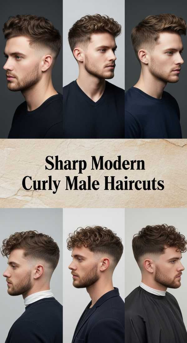 Sharp Modern Curly Male Haircuts 6a08d28f28e21