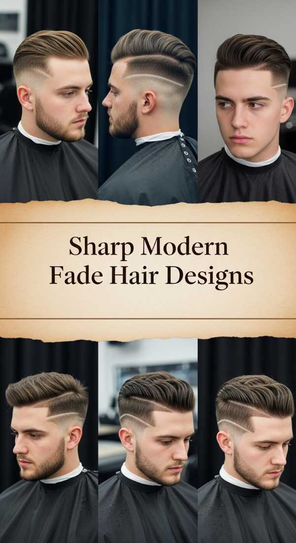 Silk, Shine, and Sophistication: Redefining Luxury Hair in 2026 Sharp Modern Fade Hair Designs 6a142579d84dc