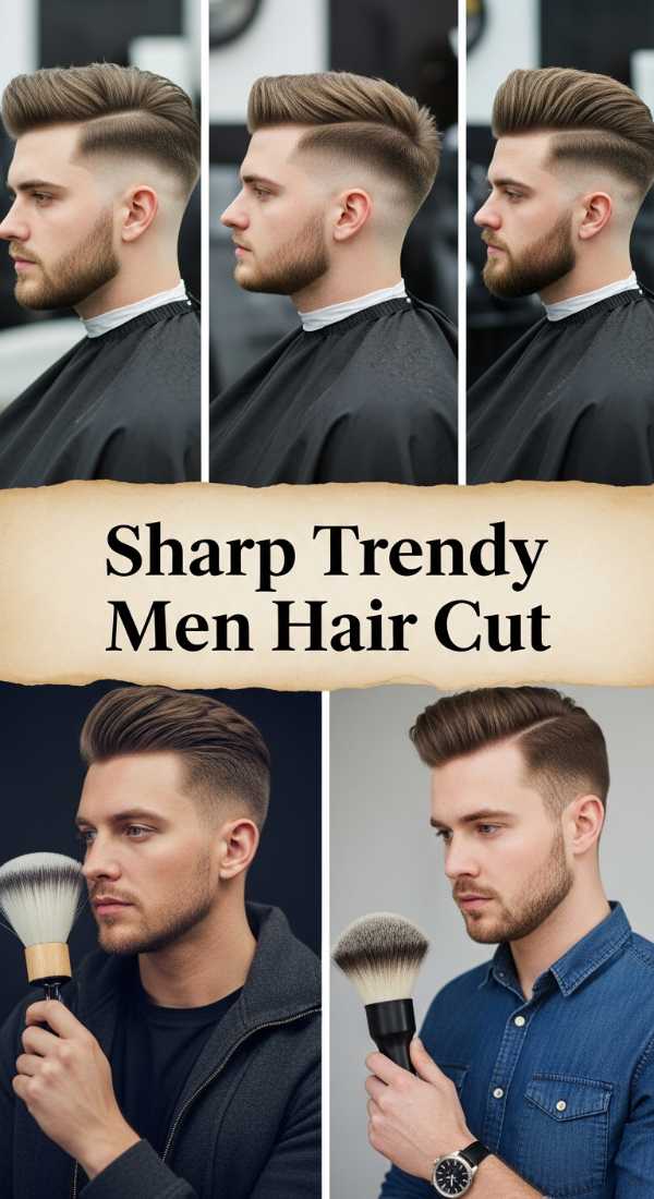 Sharp Trendy Men Hair Cut 6a142cc3c4c2a