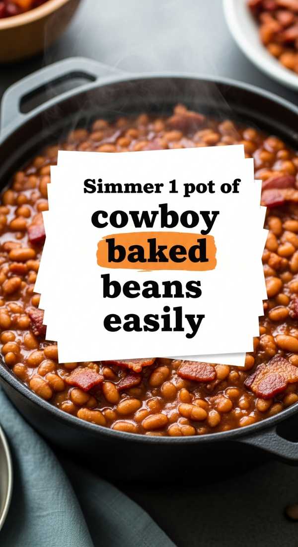Simmer 1 Pot Of Cowboy Baked Beans Easily 6a07024c55e95