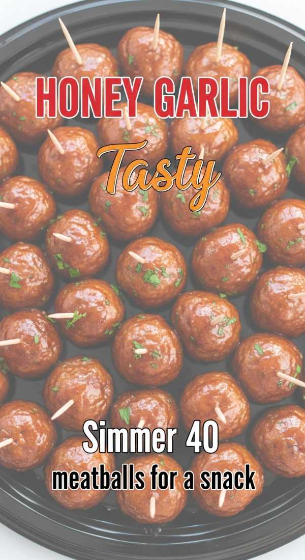 No Forks Allowed: The Best Party Appetizers for Every Occasion Simmer 40 Honey Garlic Meatballs For A Tasty Snack 6a1499c20438e