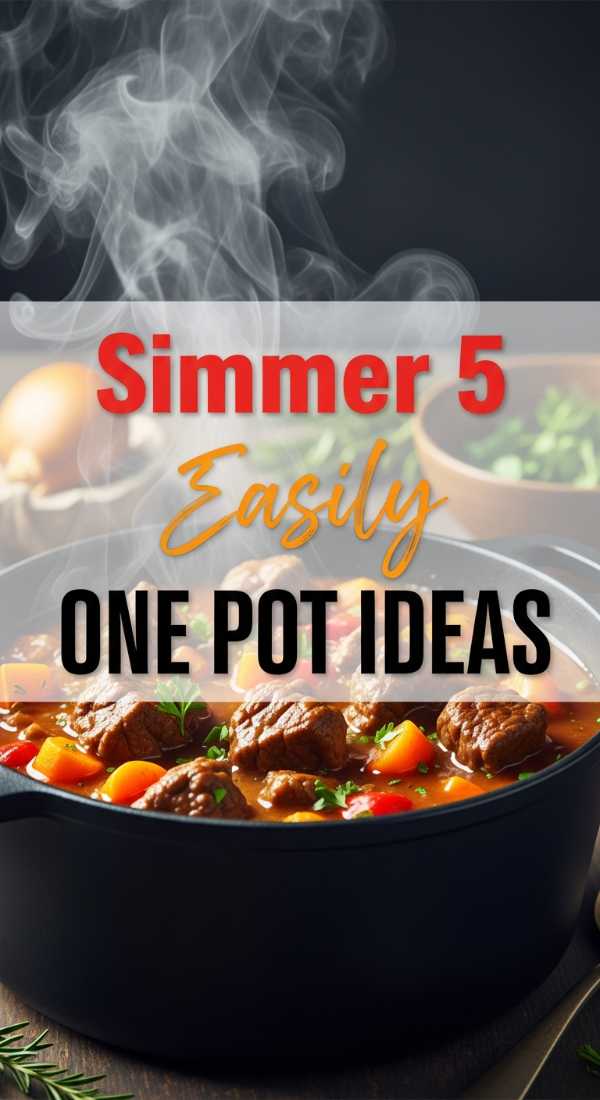 Simmer 5 One Pot Recipe Ideas Easily 69f45145efd65