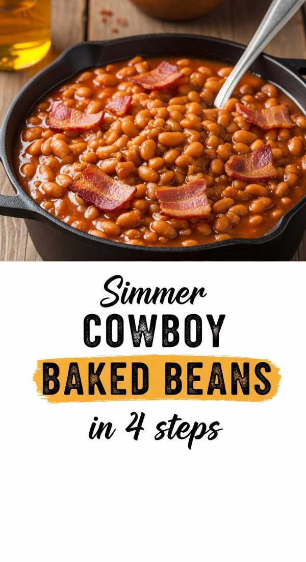 Fire Up the Fun: The All-In-One Guide to Hosting the Perfect Summer BBQ Simmer Cowboy Baked Beans In 4 Steps 6a0702569041f