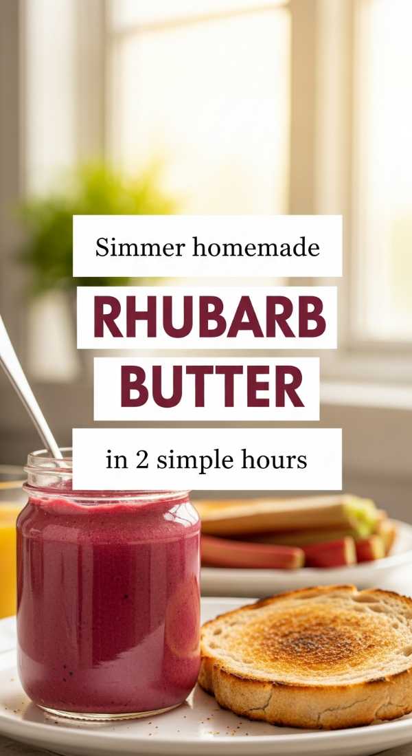Simmer Homemade Rhubarb Butter In 2 Simple Hours 69f47c7c53133