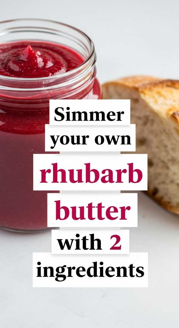 Simmer Your Own Rhubarb Butter With 2 Ingredients 69fd8aa28d229