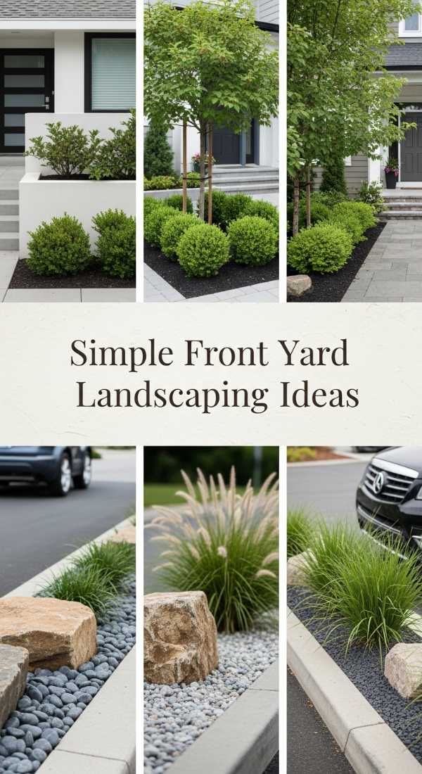 Simple Front Yard Landscaping Ideas 6a04baee0b38c