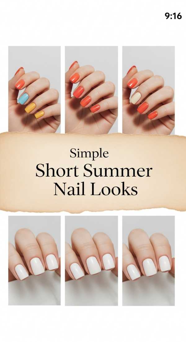 Simple Short Summer Nail Looks 6a006c5de29cb