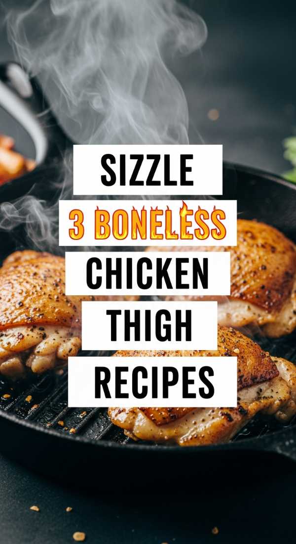Sizzle 3 Boneless Chicken Thigh Recipes 6a142ecd081f3