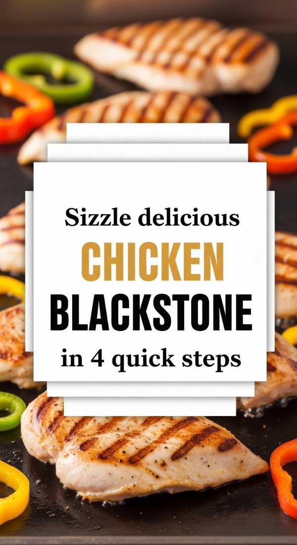 Sizzle Delicious Chicken Blackstone In 4 Quick Steps 6a070b8087124