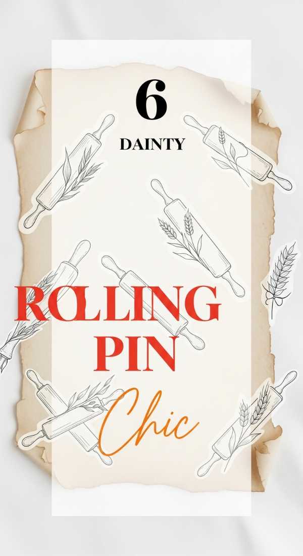 Flour, Flowers & Finances: Your Guide to a Sun-Kissed Micro-Bakery Sketch 6 Dainty Rolling Pin Tattoos 6a0205329c504