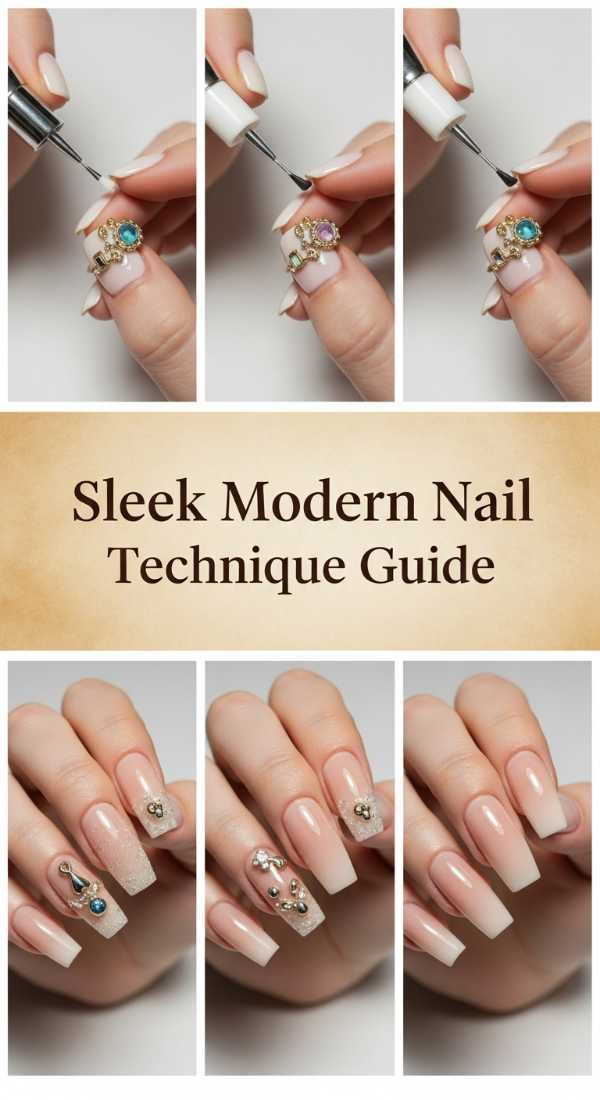 The Secret to a $100 Manicure in 10 Minutes: Luxury Press-On Essentials Sleek Modern Nail Technique Guide 6a1347e45c359