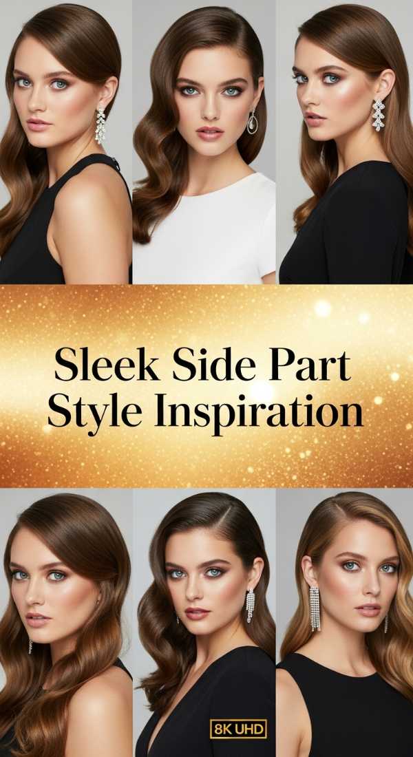 Sleek Side Part Style Inspiration 6a03671d5dad1