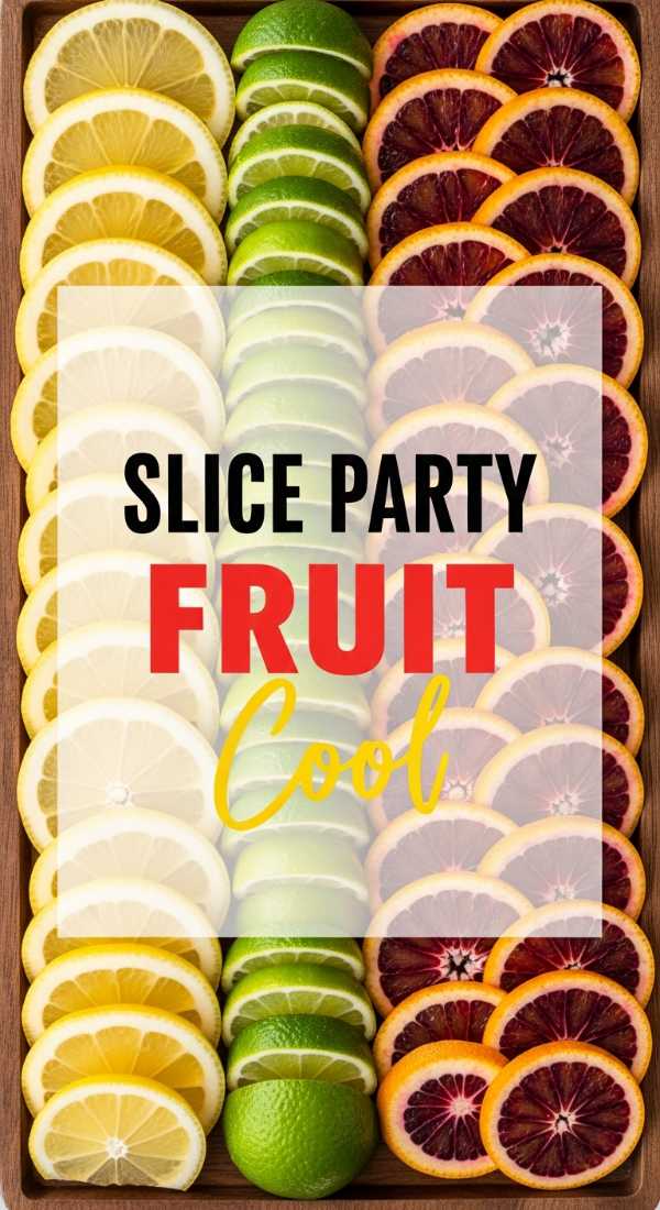 Slice Wedding Party Fruit In 5 Cool Styles 69fc267ea9f3c