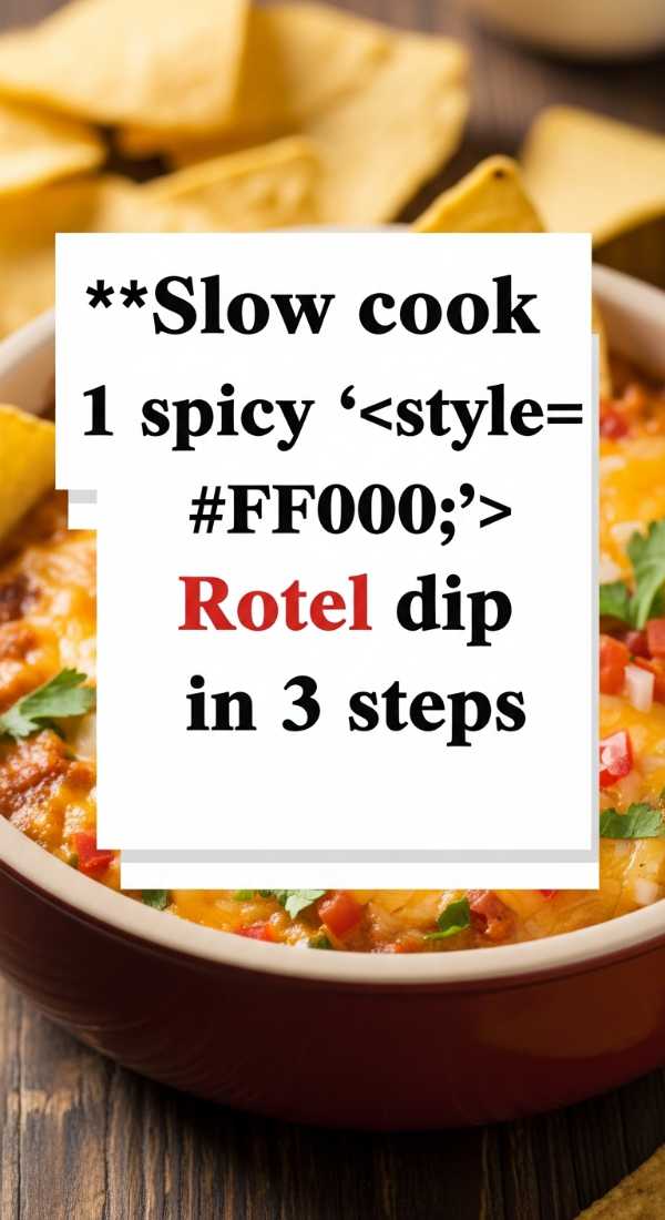 Slow Cook 1 Spicy Rotel Dip In 3 Steps 6a00180e9dd5d