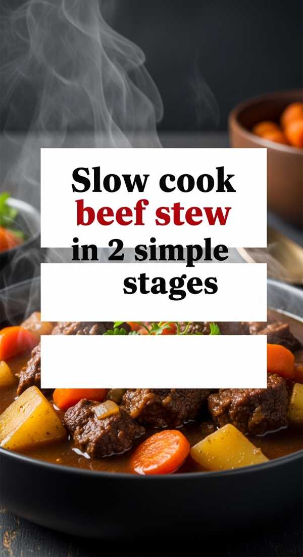 The Heartland Slow Cooker: Cozy Comfort Recipes You’ll Love Slow Cook Beef Stew In 2 Simple Stages 69f6fdfaecae4