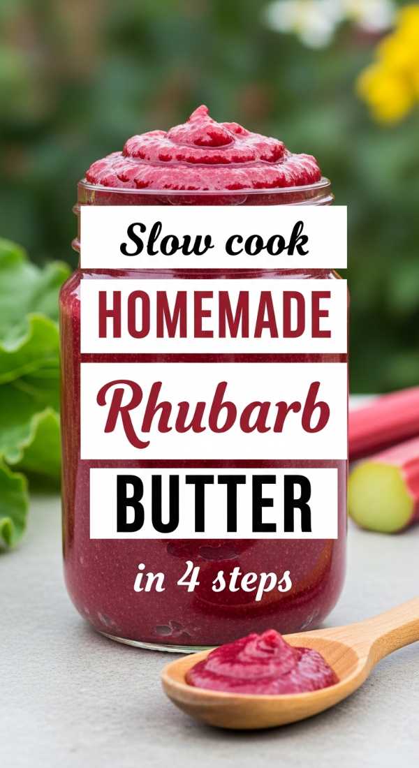 Slow Cook Homemade Rhubarb Butter In 4 Steps 69f47c72c530f