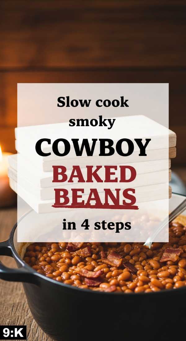 Slow Cook Smoky Cowboy Baked Beans In 4 Steps 6a0702343be87