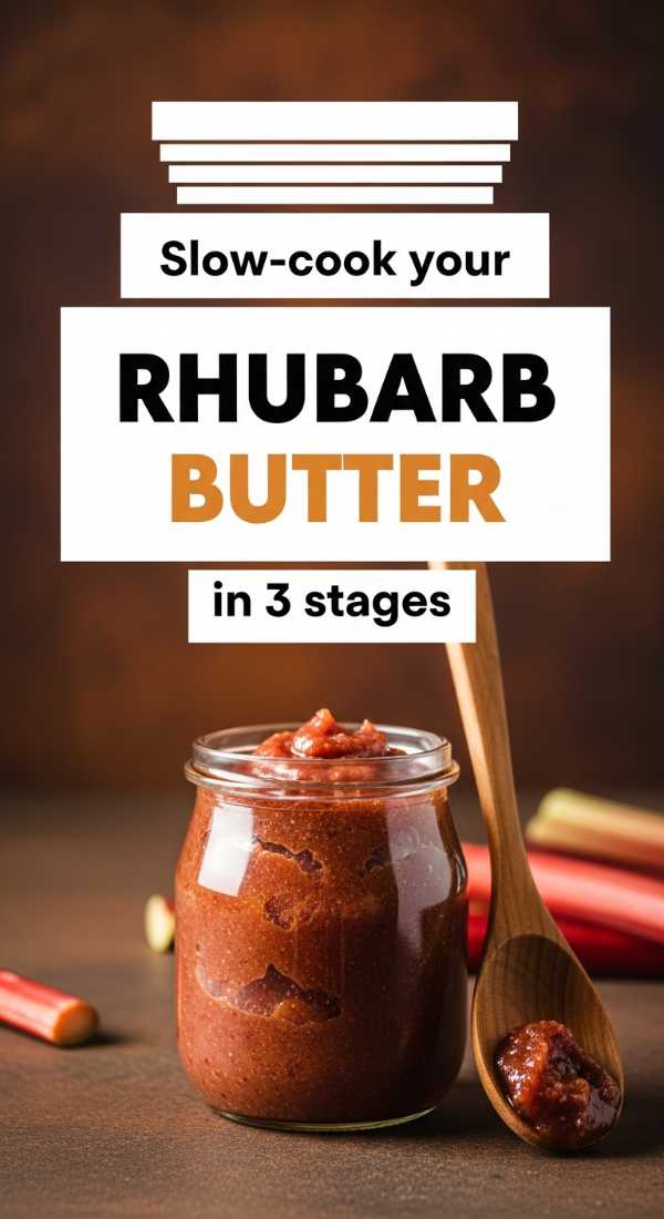 Slow Cook Your Rhubarb Butter In 3 Stages 69fc190698e9f