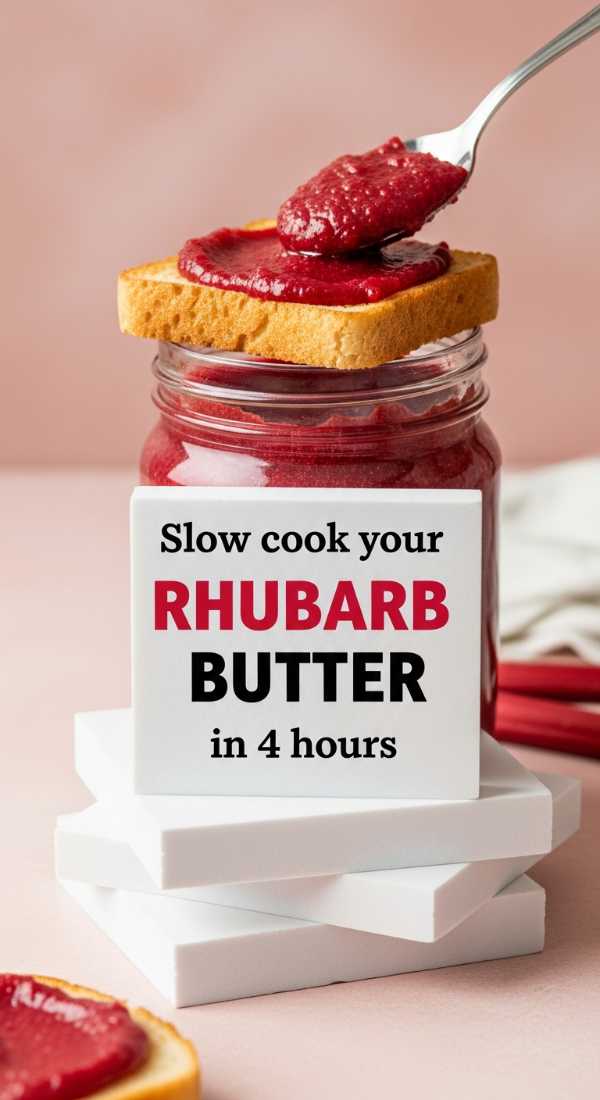 Slow Cook Your Rhubarb Butter In 4 Hours 69f447494b606
