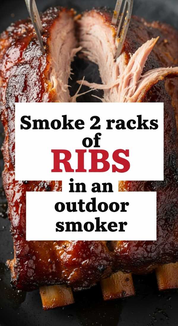 Smoke 2 Racks Of Ribs In An Outdoor Smoker 6a041bfbdae0a