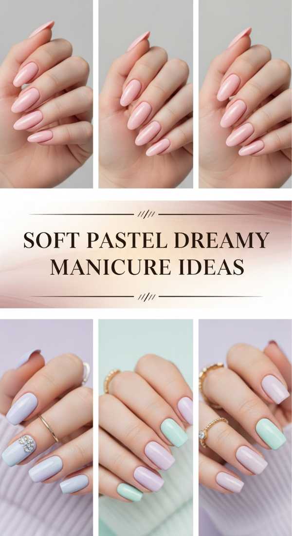 Soft Pastel Dreamy Manicure Ideas 6a006b58ba9fb