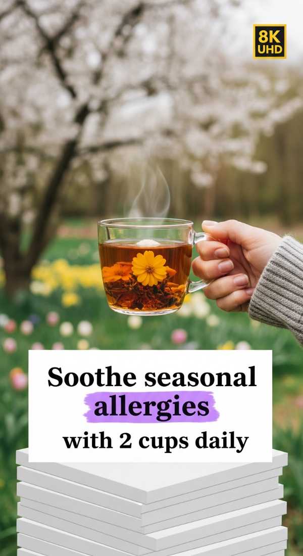 Soothe Seasonal Allergies With 2 Cups Daily 69f47a0e7d481