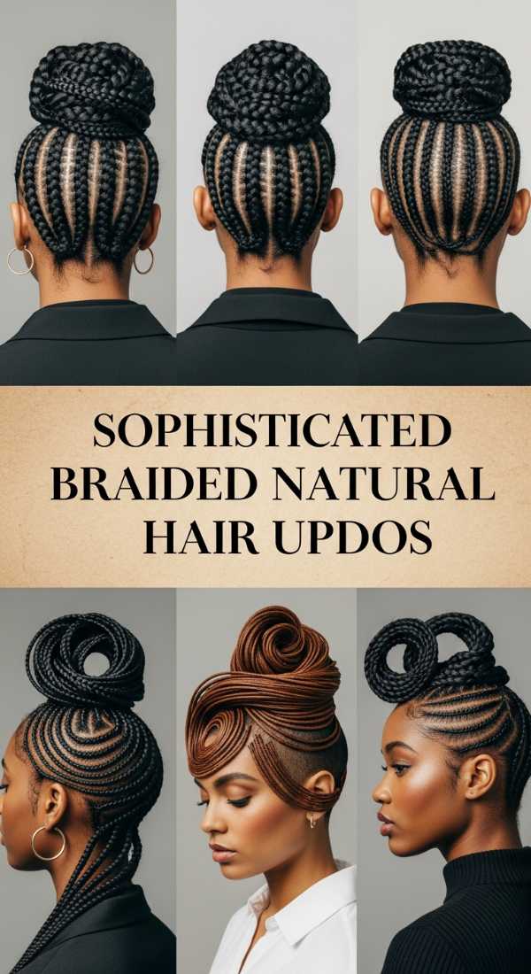 Sophisticated Braided Natural Hair Updos 6a08d2a173d4b