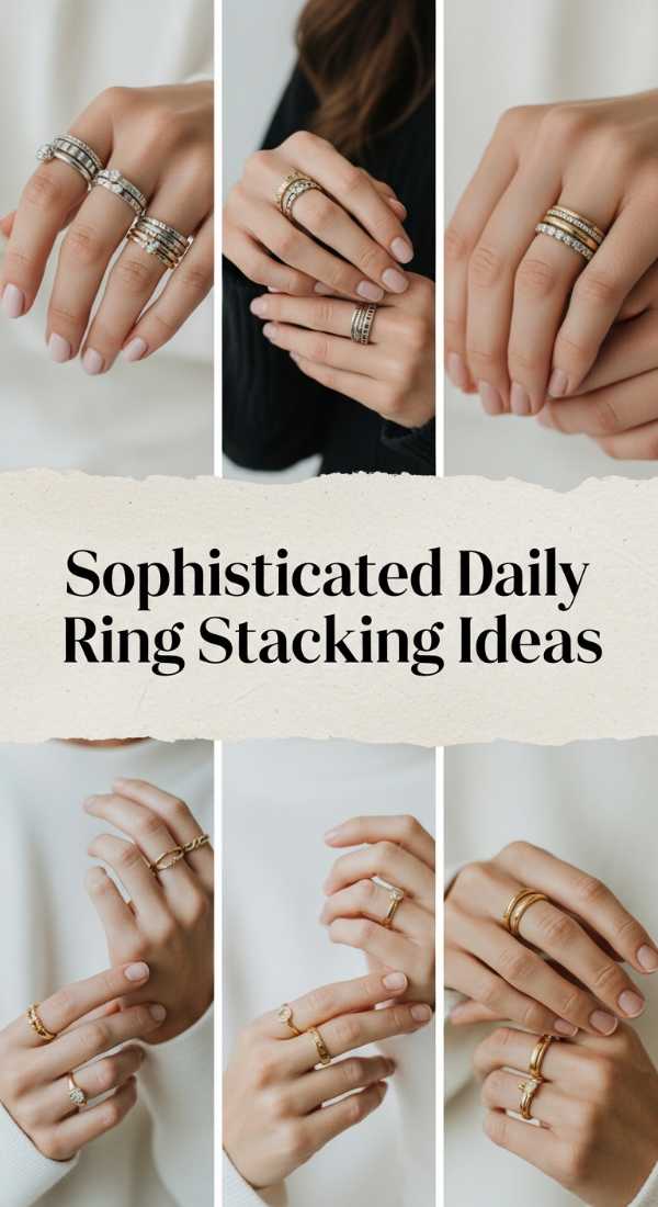 Sophisticated Daily Ring Stacking Ideas 69fdbc272a867