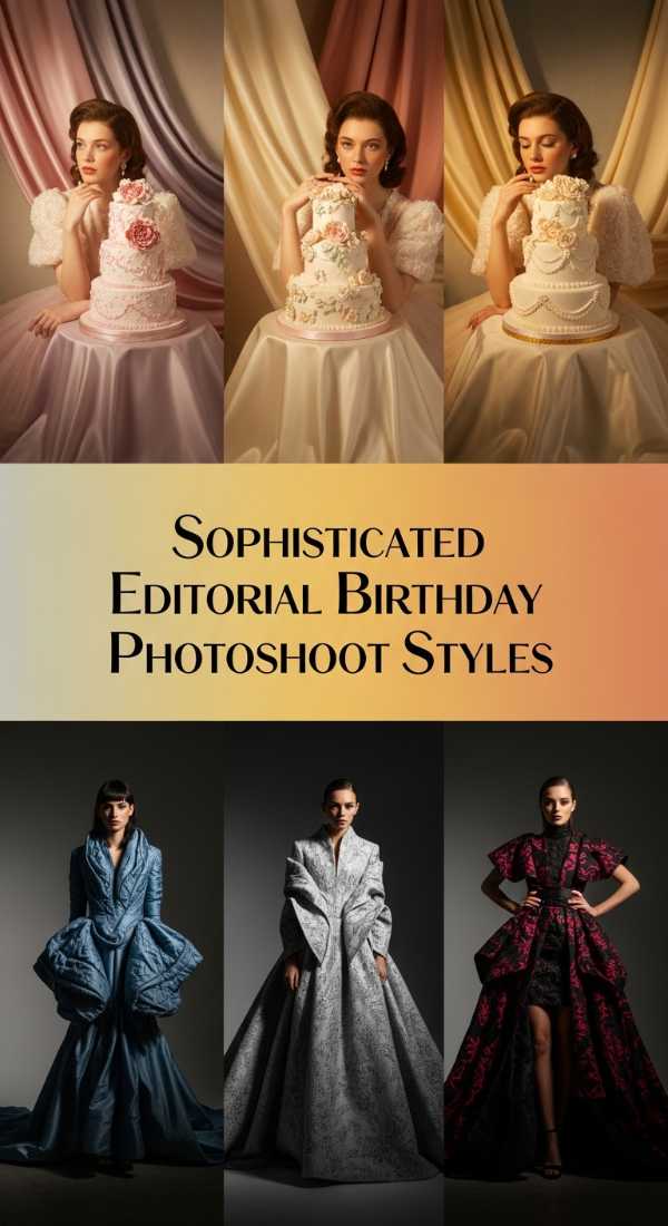 Sophisticated Editorial Birthday Photoshoot Styles 6a134d4b57f9a